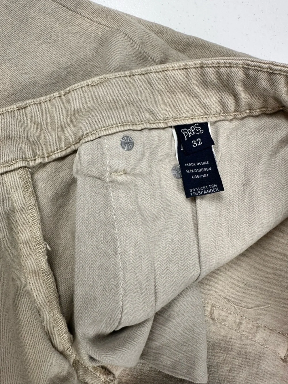 NWT PRPS Jeans Le Sabre Slim Straight Fit Mens Size 32x34 Japanese Denim Stretch